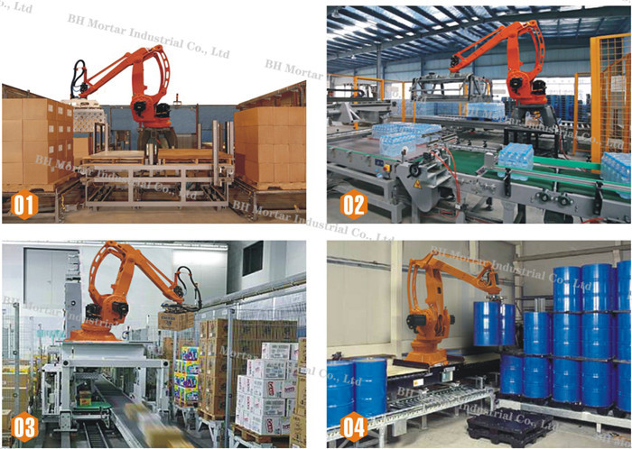 Intelligent Automatic Palletizer Machine For Food And Beverage Industry
