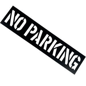 China PVC Stencil Black PVC Number and Letter Stencil wholesale