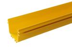 Data Center Fiber Optic Cable Accessories , PVC Yellow Overhead Fiber Cable