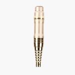 10V Gold Rotary Makeup Tattoo Machine / Semi Permanent Makeup Pen For Eyebrow