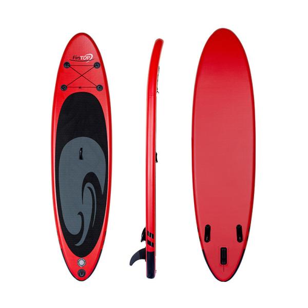Quality Non Slip Deck Red 325*81*1cm All Round Inflatable SUP for sale