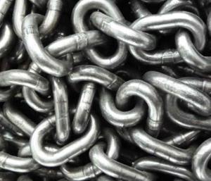 China High Strength Hot Dip Galvanized Mooring Chain for Marine / Offshore Industry wholesale