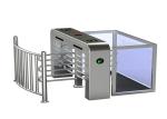 Semi Automatic 304 stainless steel entrance turnstile security gate heavy duty