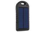 Laser Logo Yellow Solar Powered Portable Charger 6000mAh Bettery Capacity