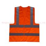 Polyester Road Administration Reflective Clothing Security Vest With Logo And