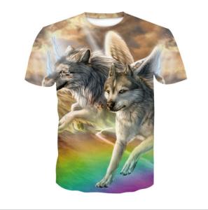 China ODM L XL XXL Short Sleeve Tee Shirt Silk Screen Printing wholesale