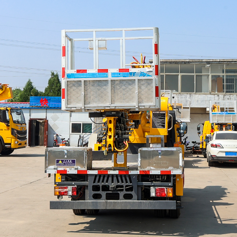 New Type 4*2 6 Wheels 27m Aerial Platform Truck Trucks Aerial Working Truck Price For Sale