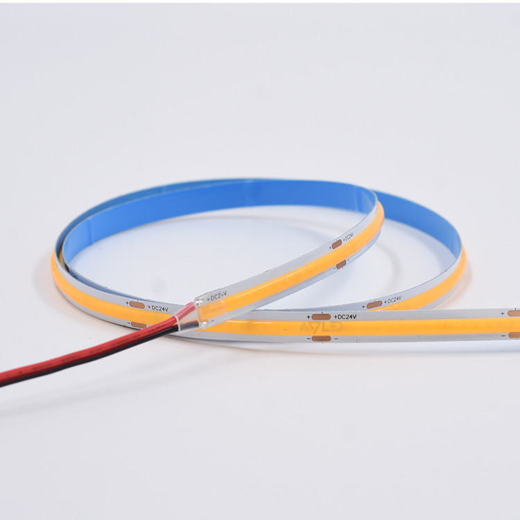 COB LED Strip Light Dimmable Linear DC 12V 24V 16.4ft/5M 320leds/M CRI90 Lighting