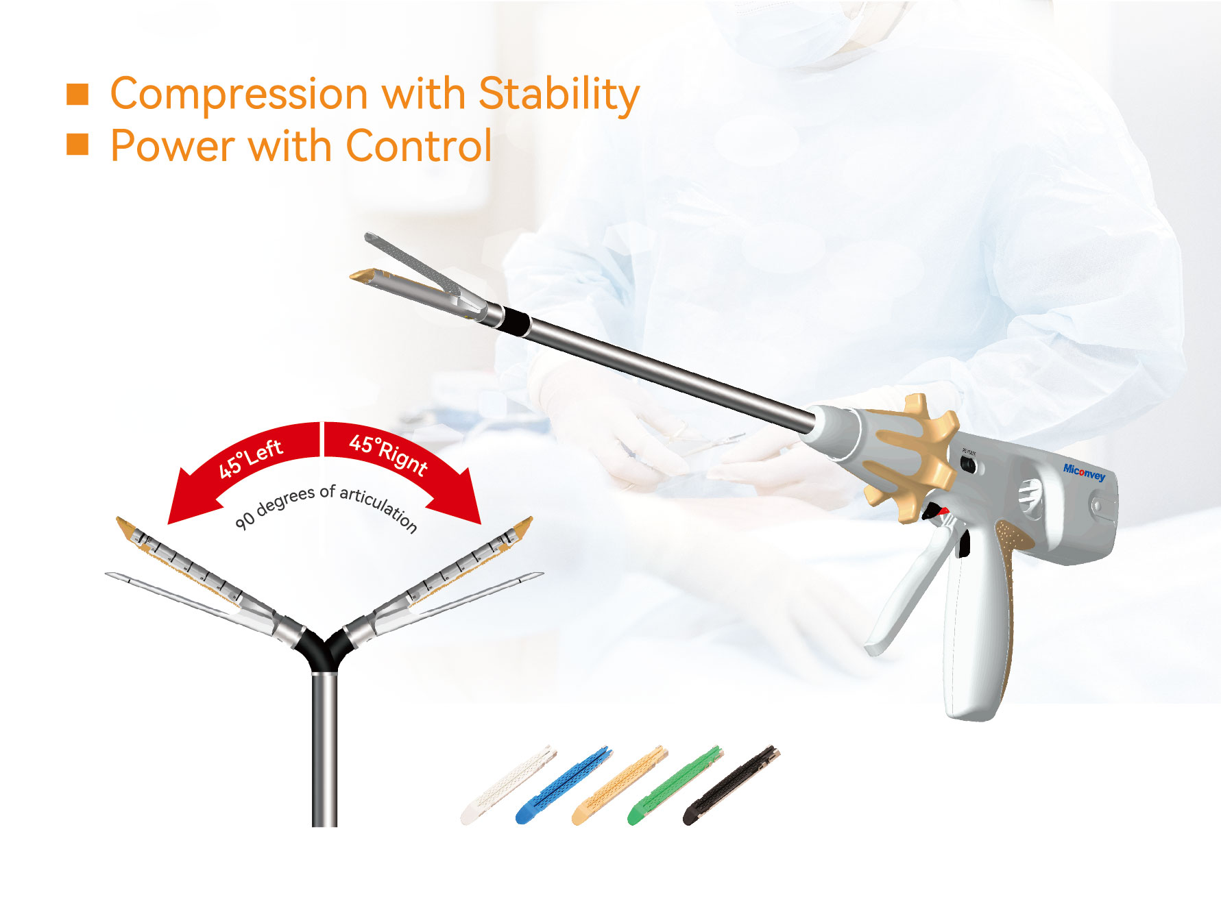Linear Stapler Surgery - Powered Endoscopic Stapler