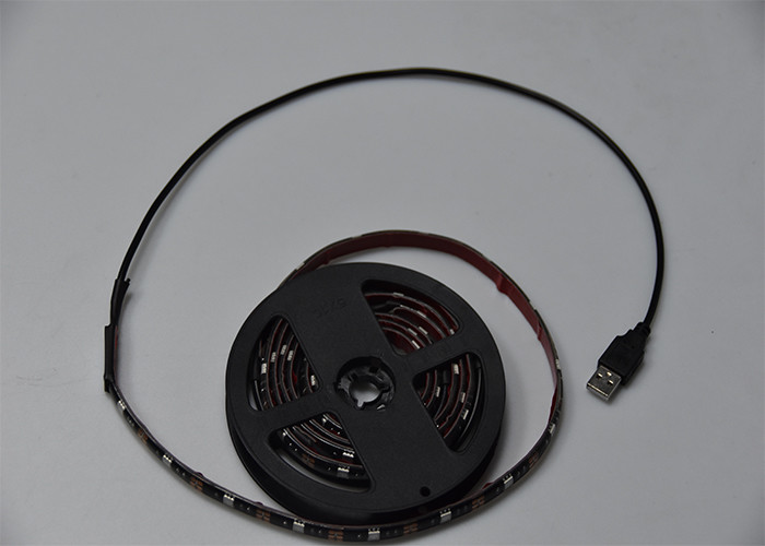 5M 30LEDs 5050 RGB Color Changing Led Strip Behind Tv