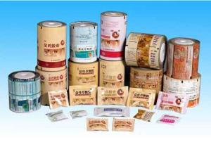 China Gravure Soft Plastic Printed Blister Packaging Materials PET / AL / PE Film wholesale