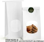 Tin Tie Tab Lock Bags White Window Bags Coffee Bags Cookie Bags Treat Bags