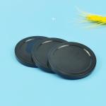 PE Black FDA Recycling 83mm Plastic Tin Can Covers