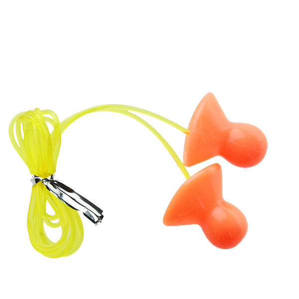 Silicone Corded Earplugs EP010 in Green for Superior Noise Reduction and Comfort