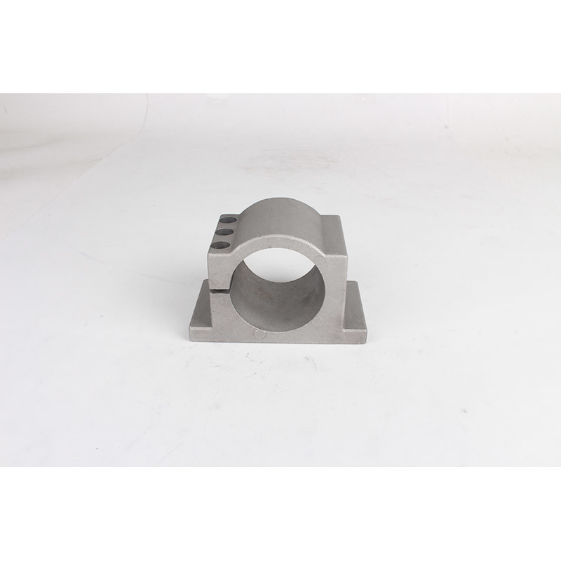 80mm CNC Spindle Motor Clamp Aluminum Mounts Fixture Chuck Bracket With Screw
