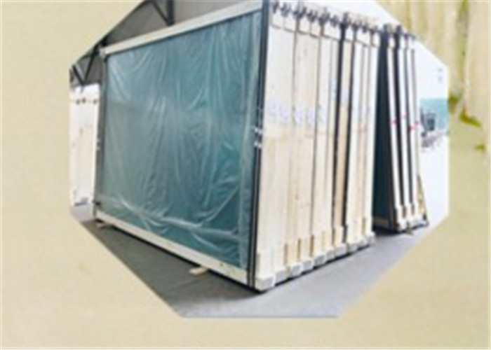 Different Thickness Low Light Reflection Clear Low E Glass Flat Shape With High Light Transmission