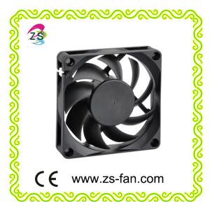 China 70mm axial fan,Low Noise 7015 12v dc cooling fan for ventilation on sale