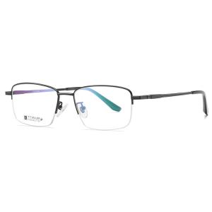 China Prescription Available Titanium Frame Eyeglasses Customized B Grade FDA Certified wholesale