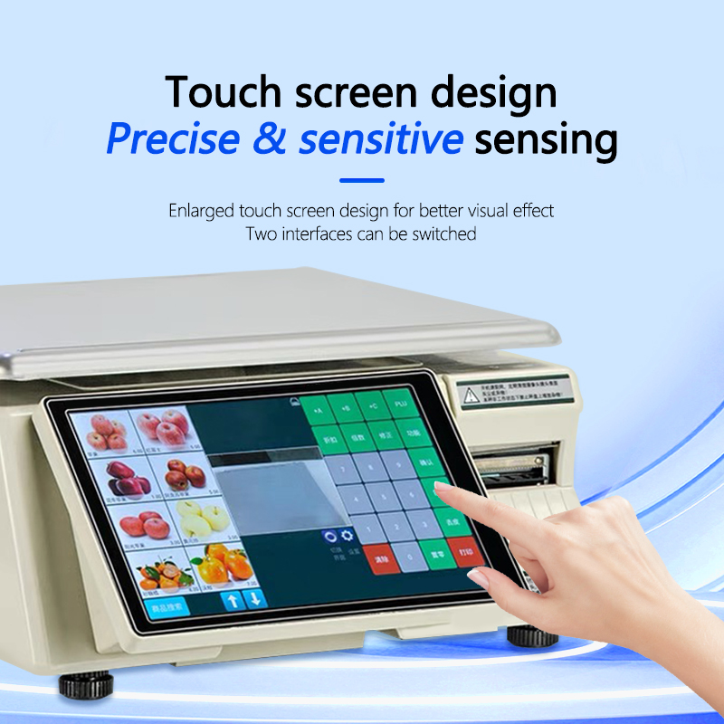 LCD Display Intelligent Bar Code Table Scale SHW-TMF6 for 30kg Capacity
