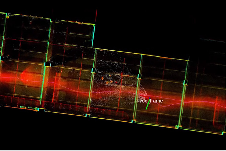 750g Geosun GS 100M+ Livox Avia Laser Vehicle Mounted UAV LiDAR System