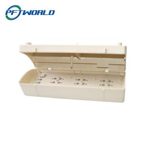 China Precision Injection Molding Parts White ABS Plastic Instrument Enclosures wholesale