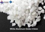 Thermal Stable Fused White Alumina , 3 - 5 Mm Abrasive Aluminium Oxide
