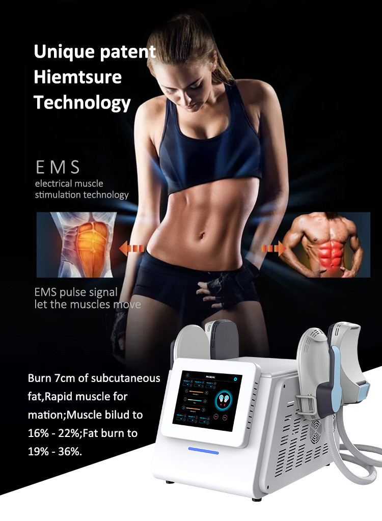 Electric Muscle Toning 2000W EMS Body Slimming Machine Sculpting Machine For Beauty Salon