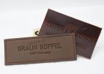 Debossed Leather Trademark Hot Stamped Logo For Boyfriend Jeans