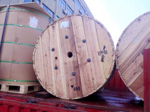 China Galvanized Steel Cable with Wooden Drum wholesale