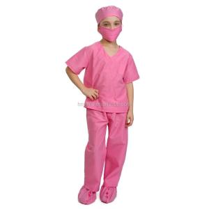China Fancy Kids Doctor Costume Medical Costumes Scrubs Uniforms wholesale