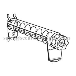 China Anti Theft Helix Wall Dispensers With Mechanical Audible Alert wholesale
