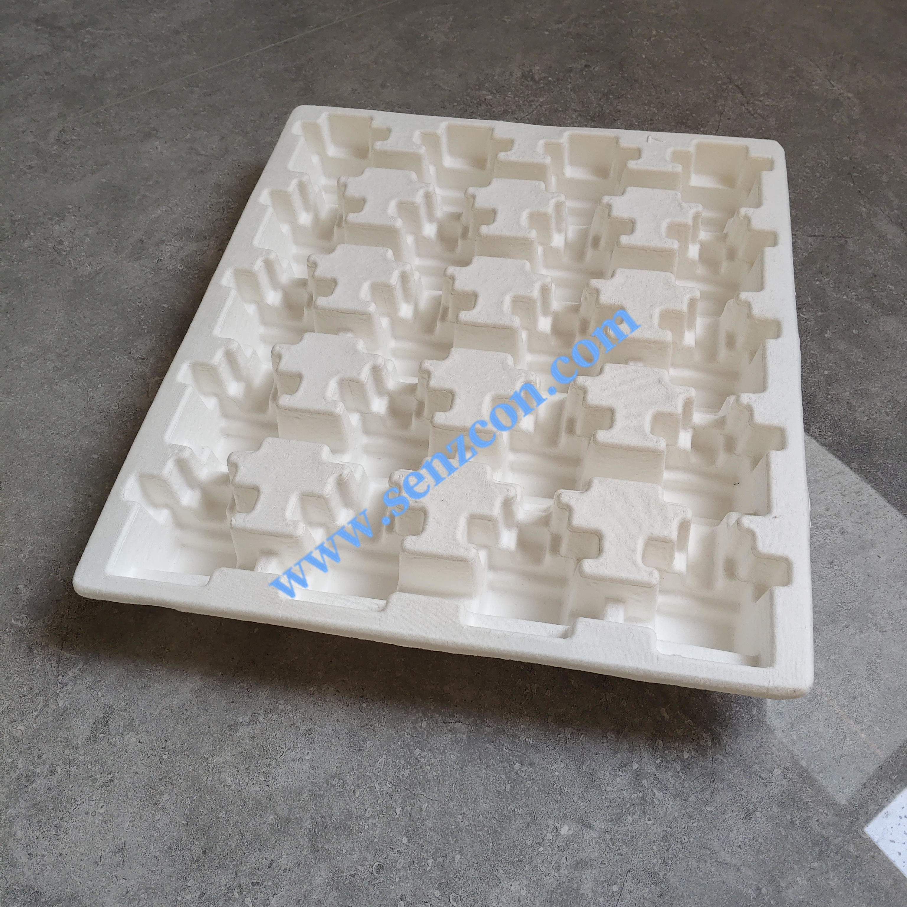 Factory OEM hardware parts, pulp molding, made of plant fiber (sugarcane pulp), dry pressing, environmentally friendly and biodegradable.