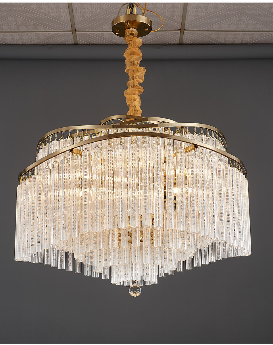 Round glass chandelier for living room dining room lounge chandelier(WH-CY-231)
