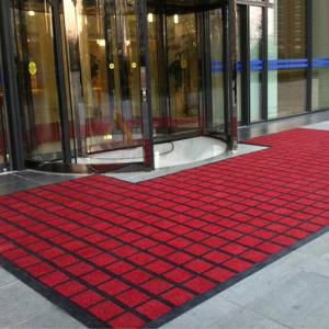 China Surface Mounted Vinyl Outdoor Commercial Entrance Mat 200MMX200MM on sale