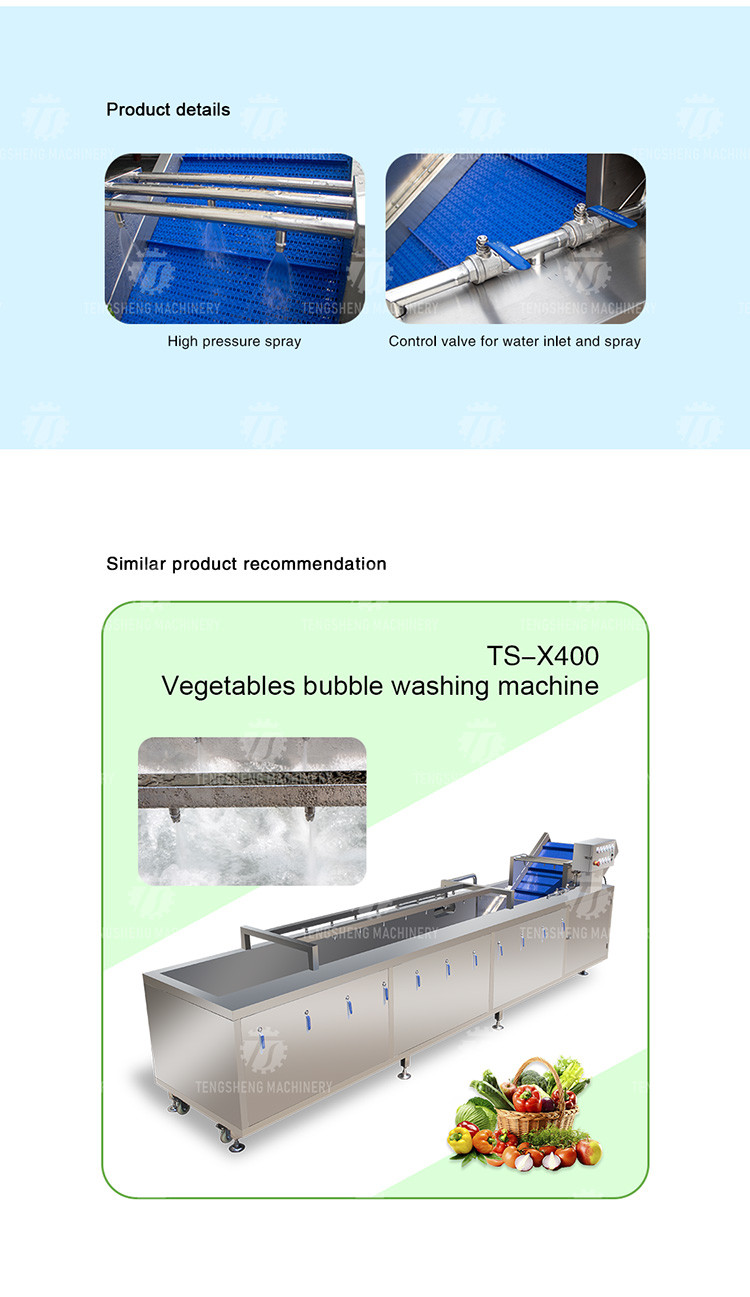 Canteens Turbidity Reduce Fruit And Vegetable Washing Machine Sediment Discharge