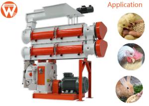 China Compact Layout SKF Bearing Feed Pellet Machine Animal Food Making Machine wholesale