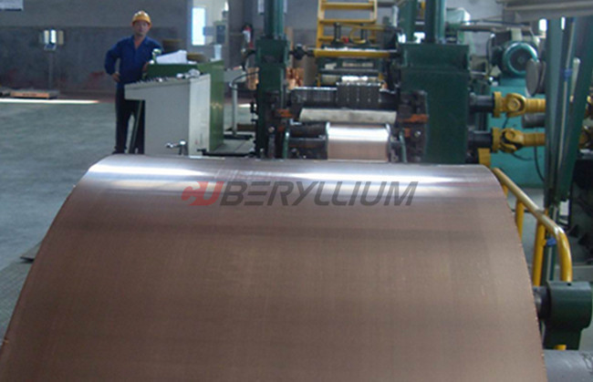 Qbe1.9Ti Beryllium Copper Alloy Strips 0.2mmx200mm High Strength