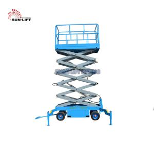 China Vertical Electric Mobile Scissor Lift / Scaffolding Aerial Lift Work Platform wholesale