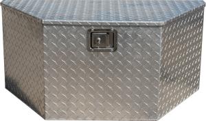 China High quality Truck trailer chekcer plate aluminum tool box wholesale