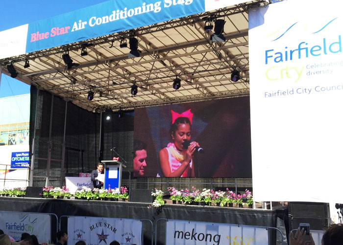 24V High Definition Video Display LED Large Screen Display​ Outdoor With Clear Vivid Image
