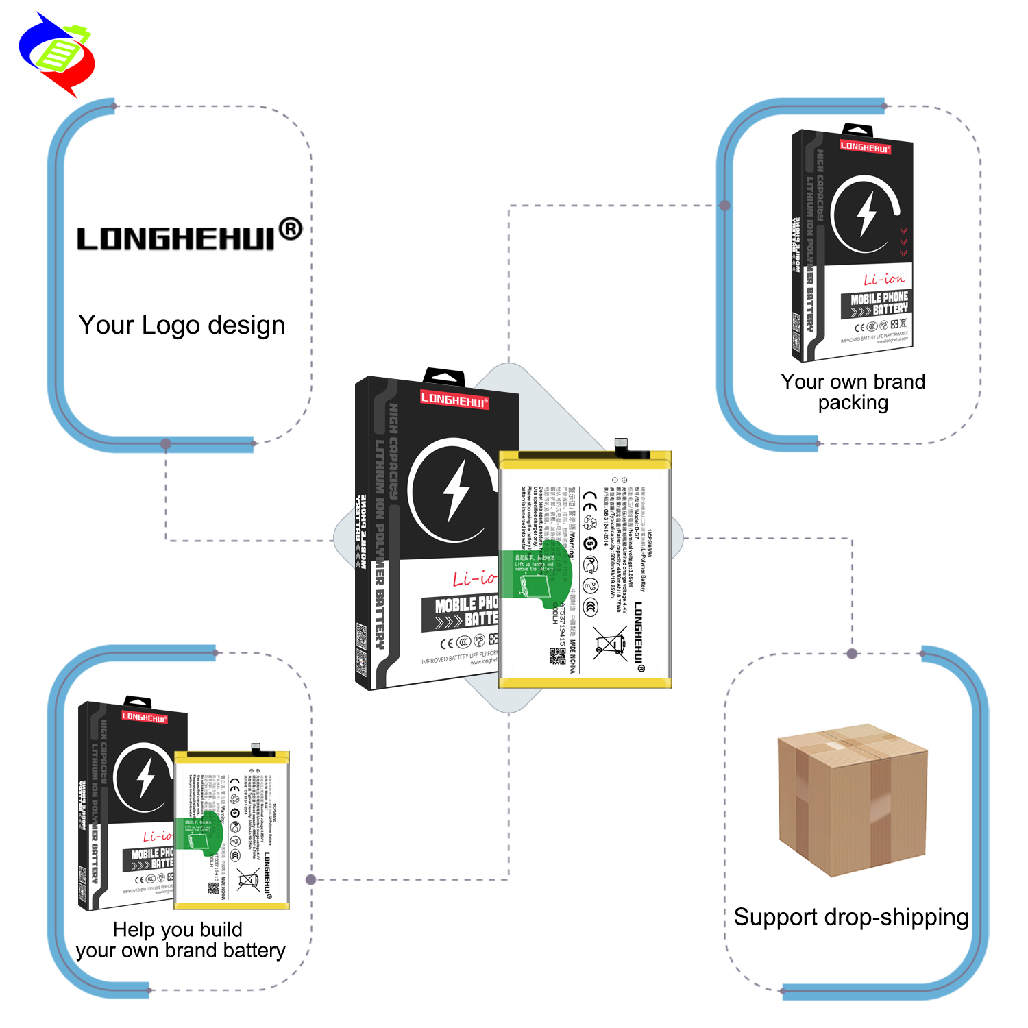 4000mAh B-G3 Mobile Phone Battery for VIVO X27 PRO ODM/OEM Customizable Design