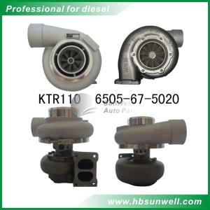 China Komatsu SAA12V140E-3B Turbocharger KTR110L 6505-67-5020 6505-67-5040 6505-67-5030 For D155AX-5 bulldozer wholesale