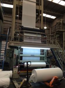 China 1000mm width LDPE / HDPE Film Blowing Machine With Rotary Die wholesale