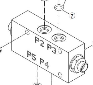 China LGMC 12C3695 Hydraulic Flow Control Valve Stainless Steel wholesale