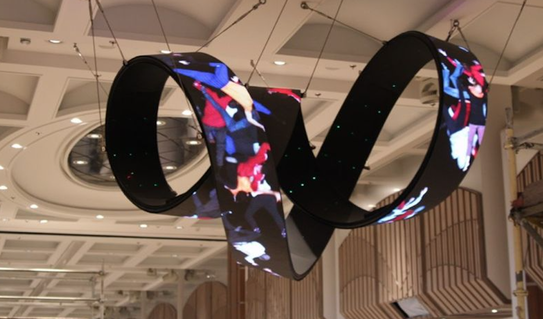 ROHS Virtual Production LED Screens , Multifunctional Curved LED Display Wall