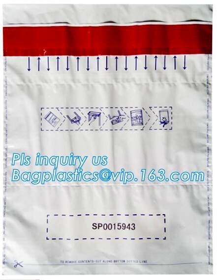 security deposit bags bank deposit bags cash deposit bags, general bank plastic deposit bags supply, Coin and Bank Note