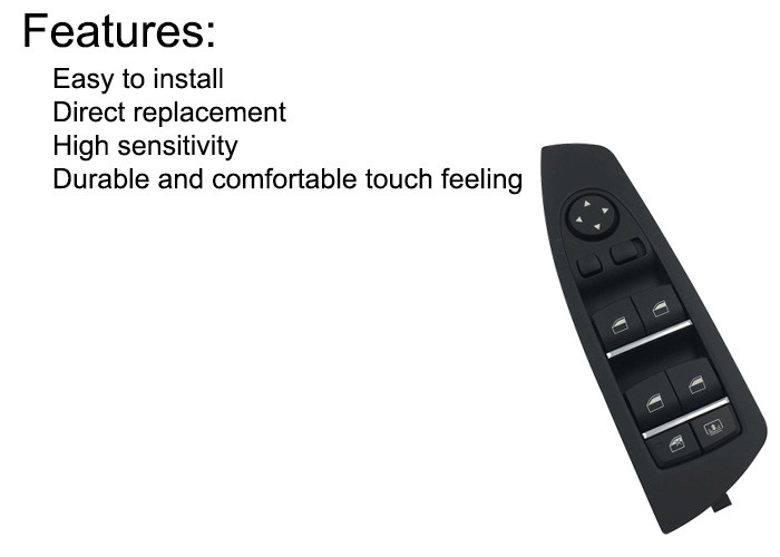 Multifunctional Master Window Control Switch For 61319241915 7 Series F01 F02