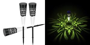 China Customizable Solar Powered Landscape Lights LED Projected Light Effect Lamp wholesale