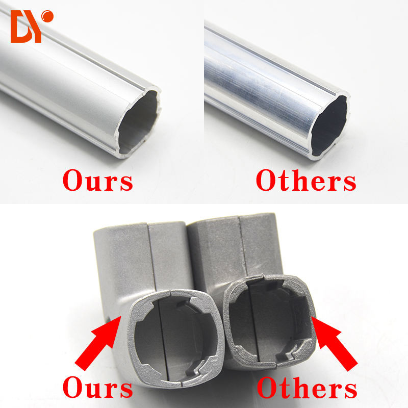 PC Frame Single Side Aluminium Lean Pipes