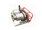 50KN Double Capstan Cable Pulling Machine 9KM/H